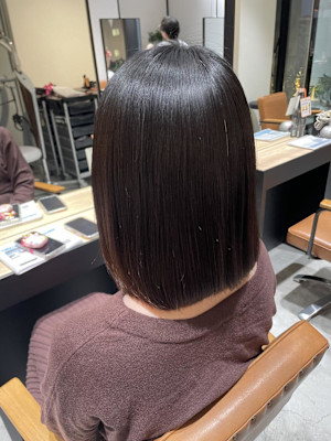髪質改善ストレート♪　