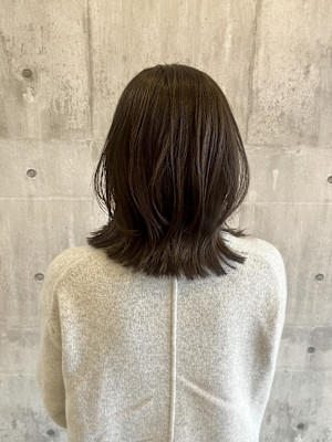 面長さんに＊ミディアムボブレイヤー