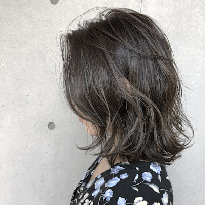 白髪ぼかしハイライト/白髪ぼかし