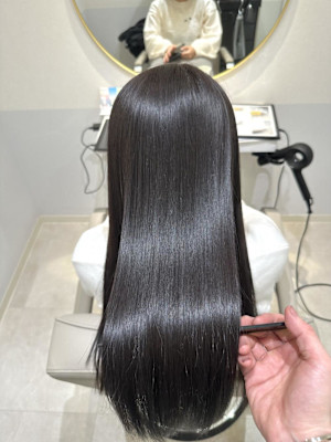 半年ぶり美髪矯正○山地