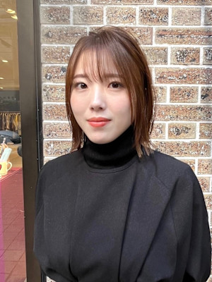 【天神】タッセルボブ/メルティベージュ