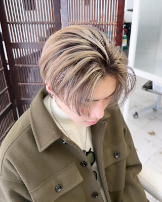 湘南バレイヤージュカラー