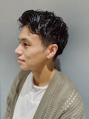 爽やかメンズパーマ