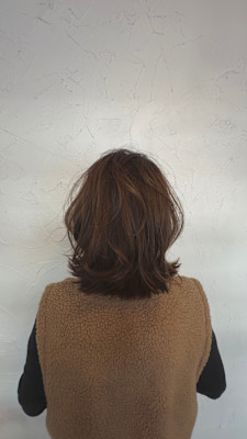 切りっぱなしボブ