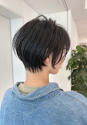 前髪ありショートボブ【NAYUMI】