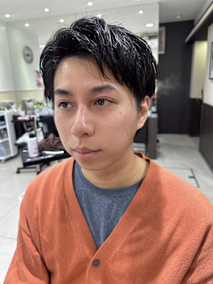 メンズスッキリヘアー