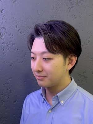 韓国風毛流れパーマ！