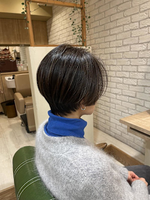 【Ayung銀座】ショート×ハイライト