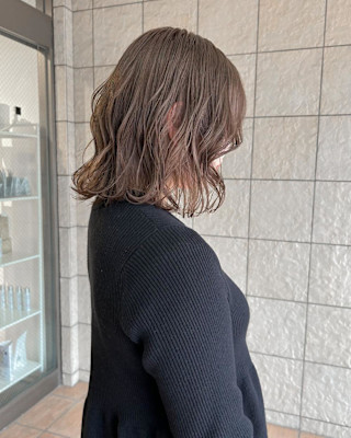 【hinari】ミルクティーベージュ/グレージュカラー