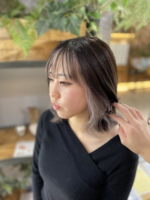 ホワイトシルバーインナー