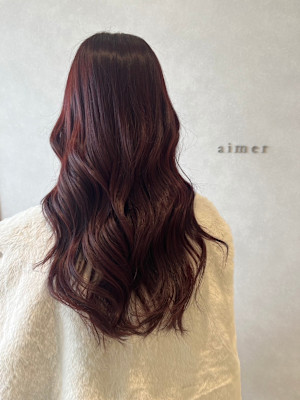 艶感マシマシ☆レッドブラウン