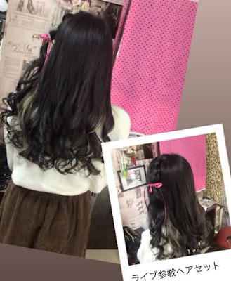 ライブ参戦　ヘアセット