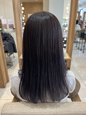 ［なつな］ダークラベンダー/透明感カラー