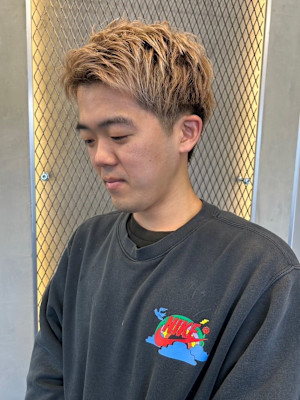 メンズパーマ/メンズカット/眉カット/ナチュラルパーマ【博】