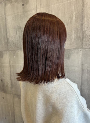 カシスブラウン/ミディアムボブ【ARCH Emi】