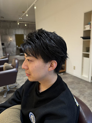 レイヤーを入れて動きの出るスタイルに