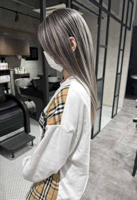 ★プラチナシルバー/シャドウルーツバレイヤージュ★