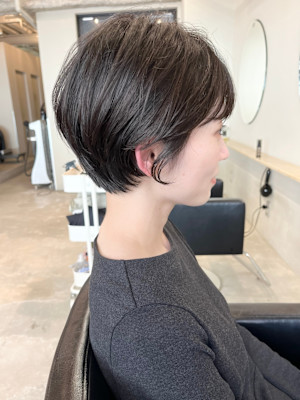 くびれショートカット（福岡市中央区薬院六つ角近くNOUS）