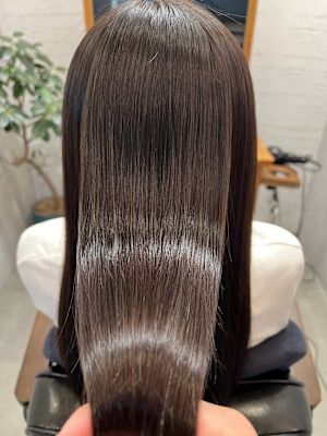 髪質改善感動ストレート