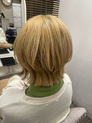 髪質改善絹髪酸性ストレート