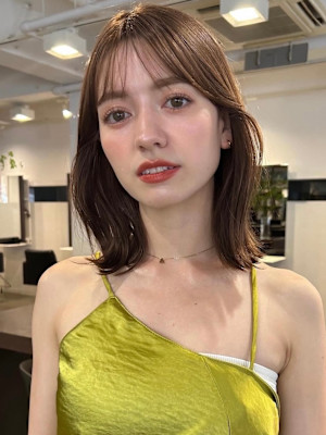 （ABBEY中村光太郎）くびれミディアムにレイヤーが可愛い