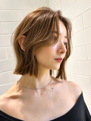 （ABBEY中村光太郎）顔周りレイヤー×ボブ