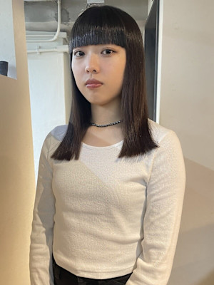 wide bang/straight _下北沢