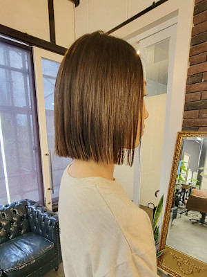 ぱつんとボブ　増尾　久美