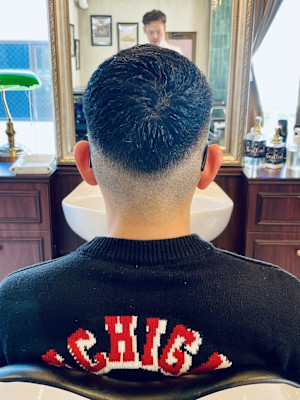 【20代 男性】ロンドンナチュラルフェード（大宮/バーバー）