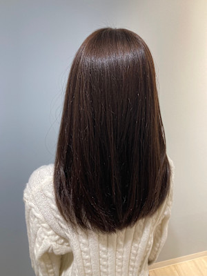 赤羽イルミナ透明感カラー柔らかいココアブラウン埼京線