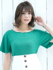 くせ毛風ナチュラルミディアム