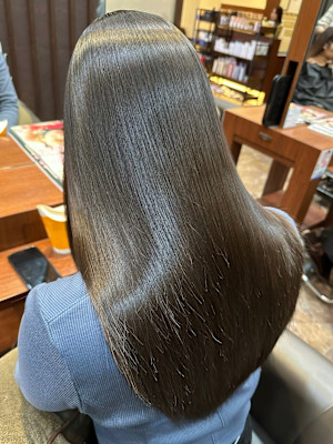 【feliceMICHI 石井あすか】髪質改善カラー　艶髪