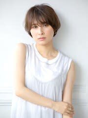 知的美人ショート