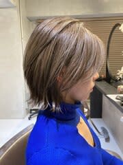 美人ショート×小顔ヘア