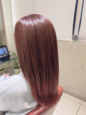 冬にやりたい深みチェリーレッドカラー