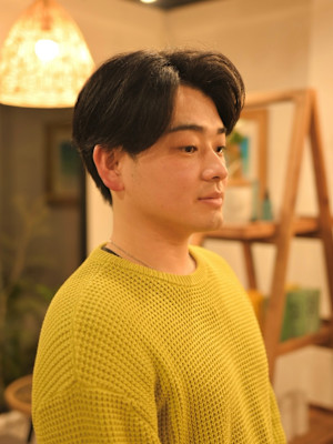 大人のセンターパート