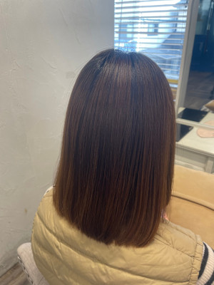 結べるサラサラミディアムヘアー