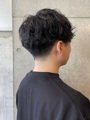 ニュアンスパーマ　シャドウパーマ　マッシュ　代官山　中目黒