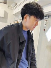 メンズカット　くせ毛　ツーブロック　刈り上げ　代官山　中目黒