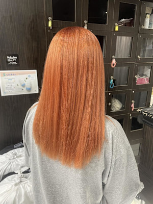 ハイトーンオレンジカラー【錦糸町北口】ayaka