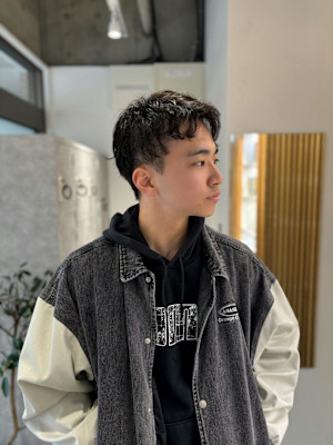 【takumi】メンズ×ナチュラルパーマ