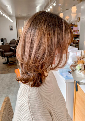 ウルフ×外はねボブ