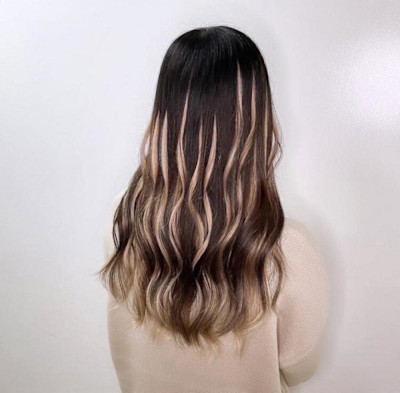 バレイヤージュ風