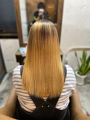 髪質改善ストレート『ブリーチ編』