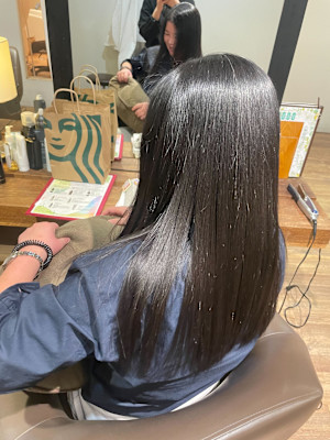 美髪ストレート/ロング【藤枝/髪質改善】