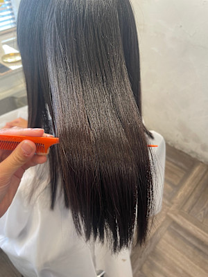 髪質改善感動ストレート