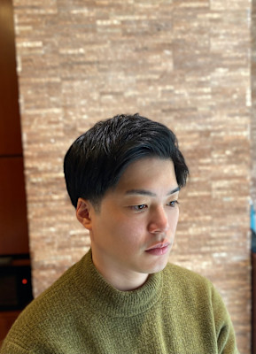 銀座 ナチュラル ツーブロック