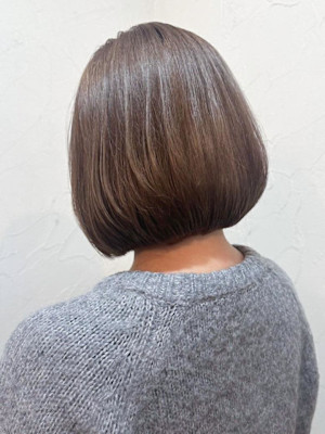 【Reir_下北沢】*Aラインボブ＋マロンベージュ＊