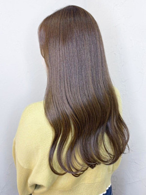 【Reir_下北沢】*韓国風巻き＋マロンブラウン*