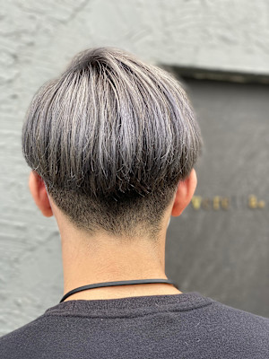 メンズシルバーカラー